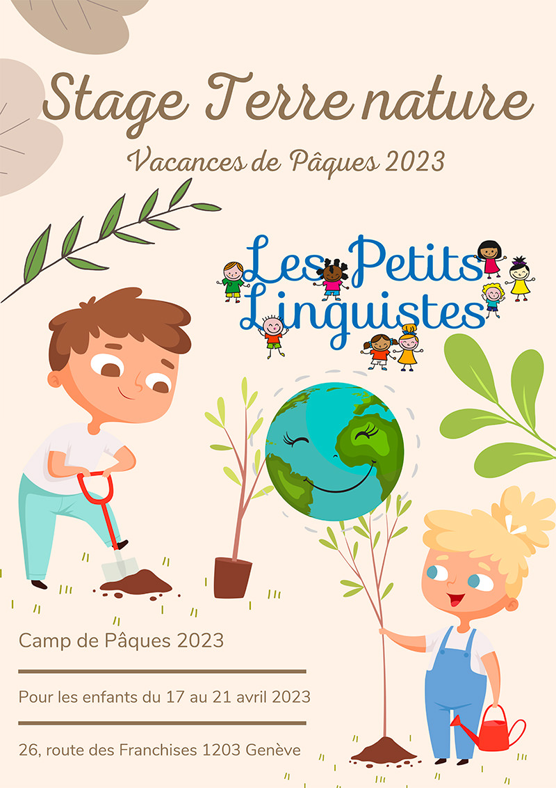 Camps Terre nature enfants pâques